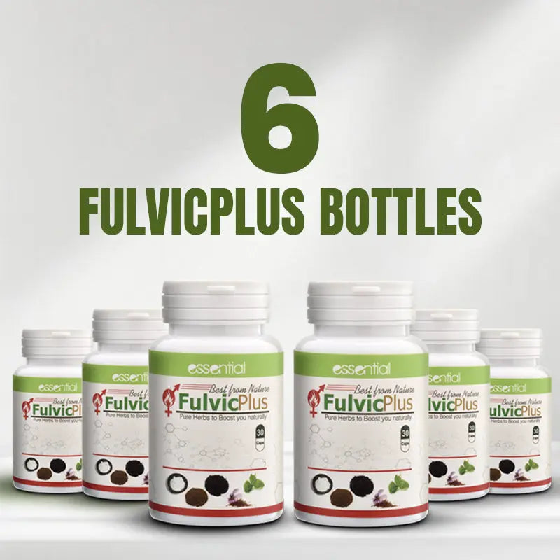 FulvicPlus 6 Bottles Green Plus Herbs