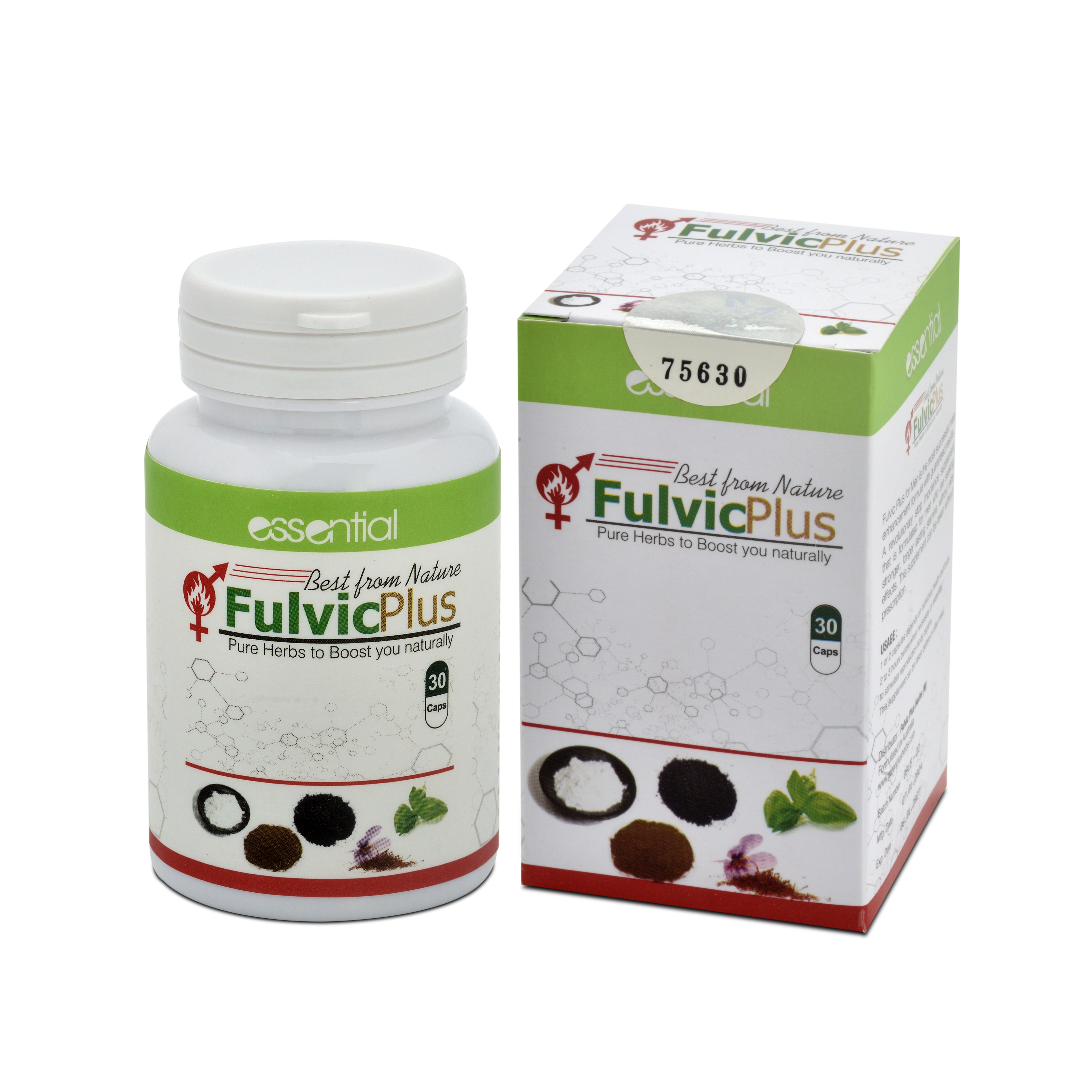 FulvicPlus Men's Capsules PCSIR lab tested Halal certified