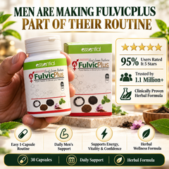 FulvicPlus Men's Capsules Price in Pakistan Original Herbal Formula greenplusherbs
