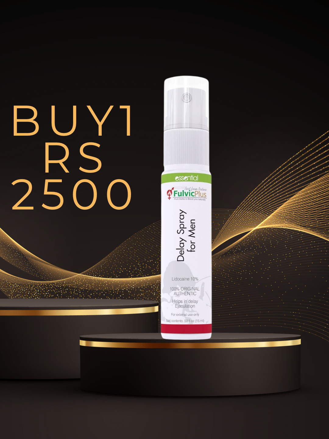 Fulvic Plus Delay Spray greenplusherbs