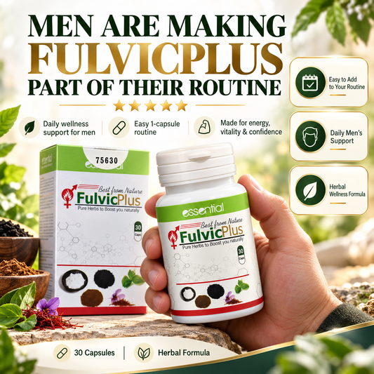 FulvicPlus Men's Capsules Price in Pakistan — Original Herbal Formula greenplusherbs