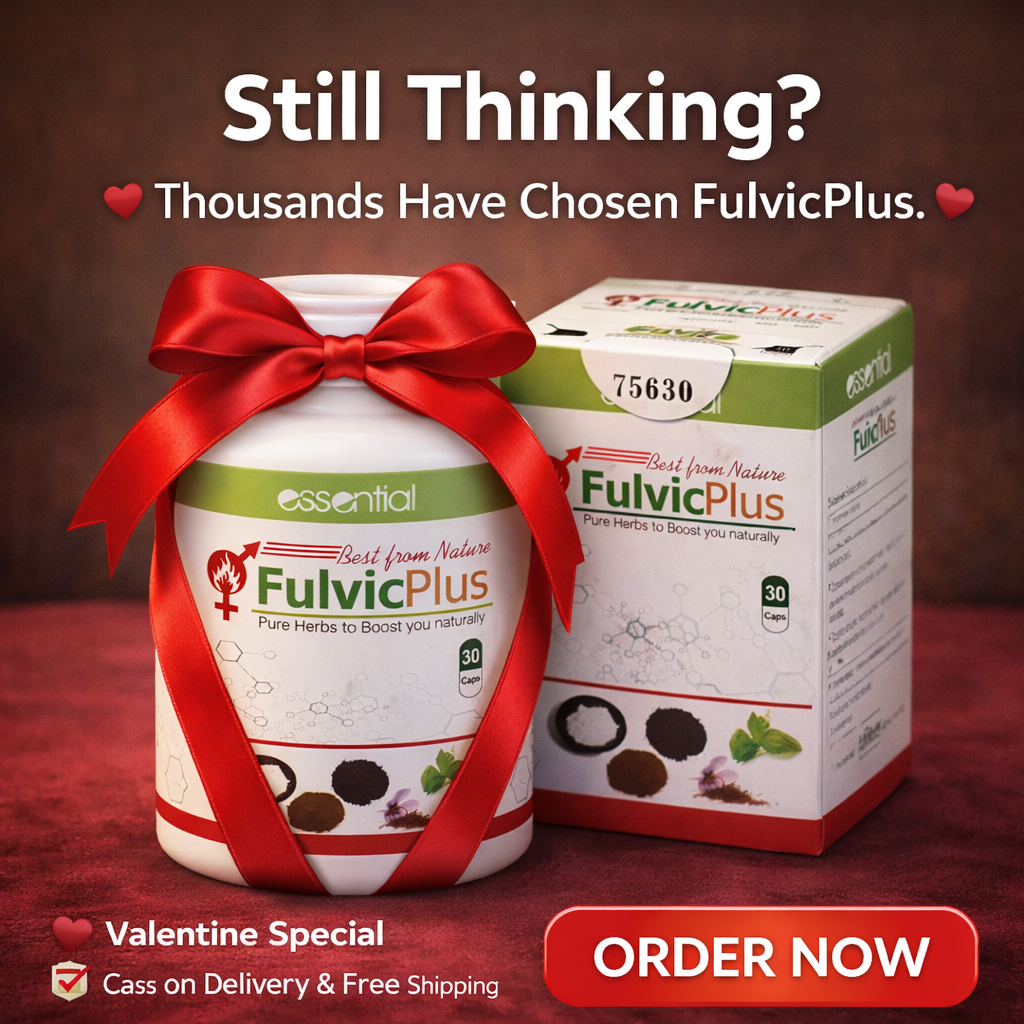 Boost Energy, Stamina & Confidence – Naturally with FulvicPlus Men’s Capsules greenplusherbs