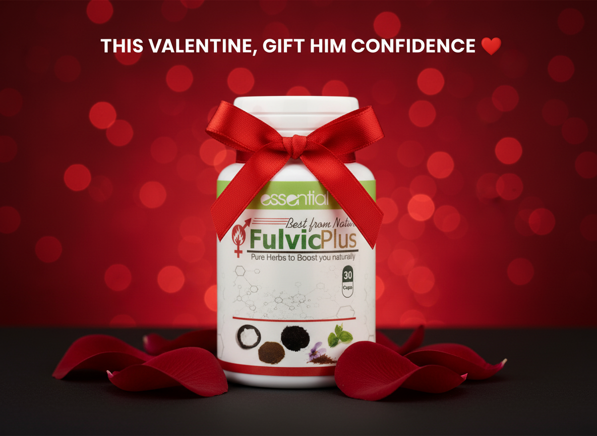 Boost Energy, Stamina & Confidence – Naturally with FulvicPlus Men’s Capsules greenplusherbs